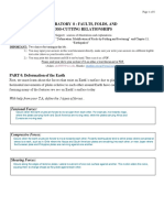 Laboratory 8: Faults, Folds, and Cross-Cutting Relationships