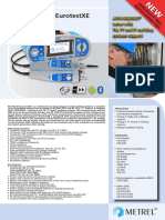 Mi 3102 BT Eurotestxe: Auto Sequence Tester With TN, TT and It Earthing Systems Support