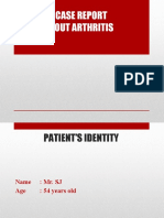 Case Report Gout Arthritis