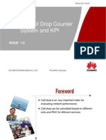 Huawei WCDMA Call Drop Counter and KPI Introduction