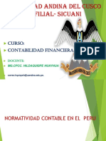 Tema Normatividad Contable en El Peru