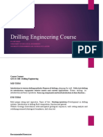 Drilling Engineering - Week 6