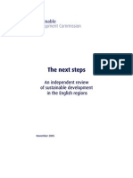 The Next Steps - An Independent Review of Sustainable Development in The English Regions