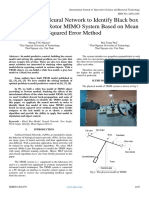 Application of Neural Network To Identify Black Box Model of Twin Rotor MIMO System Based On Mean Squared Error Method