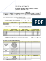 Formato Evaluación para D8R 9EM