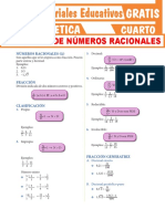 Ejercicios de Números Racionales para Cuarto Grado de Secundaria