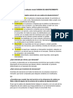 Actividades de Reflexión Inicial CADENA de ABASTECIMIENTO