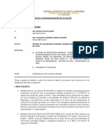 Informe 01 - Valorización N°01