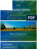 Urbanization: Causes, Problems and Solutions