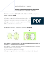 Atividade Avaliativa 9° Ano - Setembro