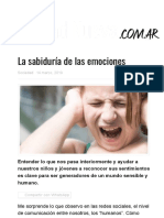 La Sabiduría de Las Emociones - Ciudad Nueva