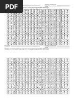 Work Sheet Word Puzzle (Iba'T - Ibang Anyo NG Panitikan)