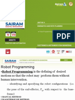 Robot Programming Languages