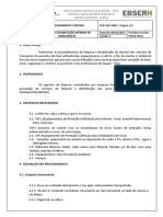 POP Limpeza e Desinfeccao de Ambulancias