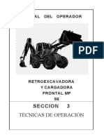 Tecnicas de Operacion en Ingles Retroexcavadora