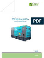 Technical D ATA: Diesel Generating Set