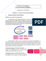 20XX XX - Cours.01 Systemes Thermodynamiques - Thermo 1