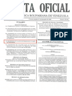 GO 38.344 27.12.2005 - Ley Aprobatoria Del Acuerdo de Cooperación Energética Petrocaribe