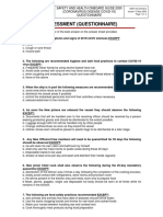 Rapi-Td-St018-Q Safety and Health Onboard Guide - Covid-19 - Questionnaire