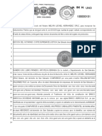 1 Inicio Del Libro de Protocolo y Testimonio de Escritura de Hipoteca Cerrada