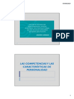 1.1.4 Las Competencias y Las Caracteristicas de Personalidad