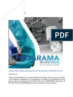 Brochure Curso de Capacitacion