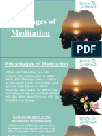 Advantages of Meditation