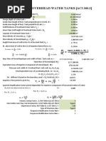 Calculation of Hydrodynamic Pressures On Walls of Rectangular Tank