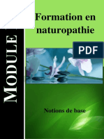 Module 1 Formation en Naturopathie - Notion de Base