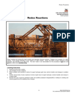 12th of 19 Chapters) Redox Reactions PDF