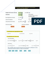 Capacidad Portante de Suelos Cohesivos (TERZAGHI) Brinch-Hansen Corto Plazo (Sin Drenar)