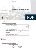 Clase 10 y Clase 11 Diseño en Acero Elementos en Tracción