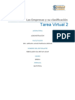 Tarea Virtual # 2 Las Empresas