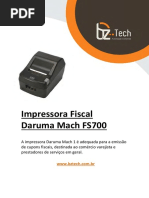 Manual Daruma Mach Fs700