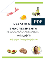 Desafio de Emagrecimento Masculina Agosto 2021