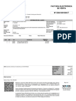 Sodimac Colombia S.A.: Factura Electrónica de Venta