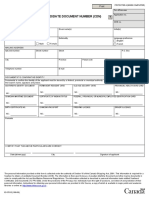 Application For Candidate Document Number (CDN) ?