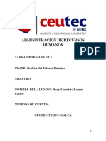 T. 1.1 Administracion de Recursos Humanos