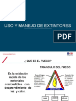 Uso y Manejo de Extintores