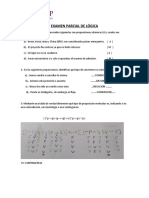 Examen Parcial de Lógica