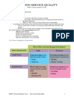 Revision Service Quality: Chapter 1 Defining Services