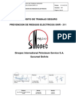 SWR-211 Prevención de Riesgos Eléctricos