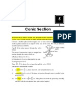 Conic Section: Case - II:-If The Plane Does Not Pass Through The Vertex O (0,0)