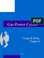 Gas Power Cycles: Cengel & Boles