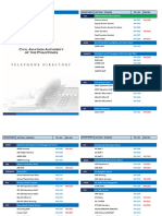 CAAP Telephone Public Directory