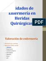 Cuidados de Enfermería en Heridas Quirurgicas