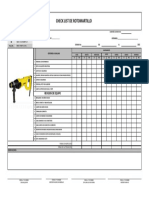 Check List Rotomartillo