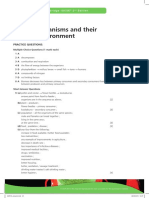 Unit 19 Organisms and Their Environment: Practice Questions