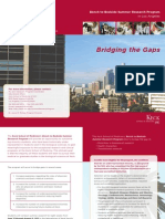 Bridging The Gaps Brochure - Summer Research - 1