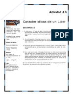 6 - Características de Un Líder